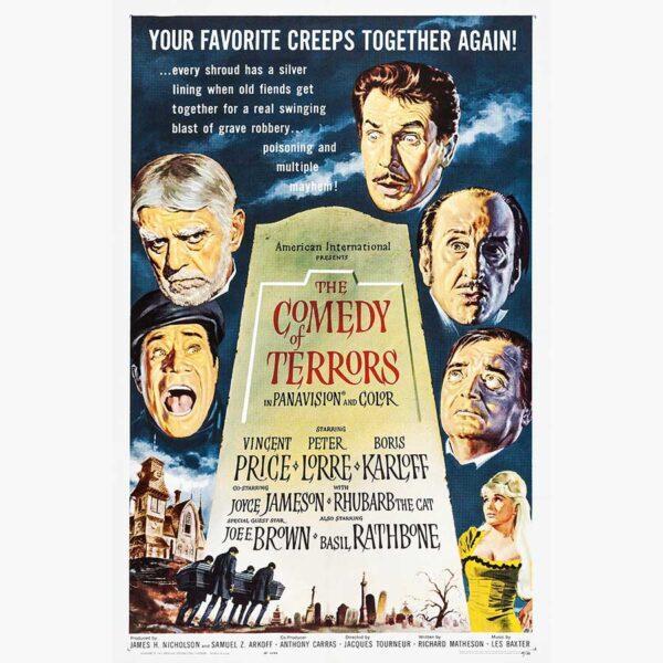 Κινηματογραφικές Αφίσες - The Comedy of Terrors (1964)