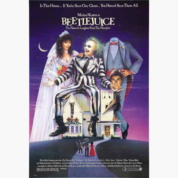 Κινηματογραφικές Αφίσες - BeetleJuice, 1988