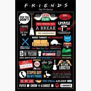 Τηλεοπτικές Σειρές - Friends, Infographic