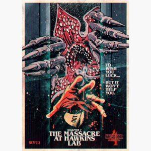 Κινηματογραφικές Αφίσες - Stranger Things, The Massacre at Hawkins Lab