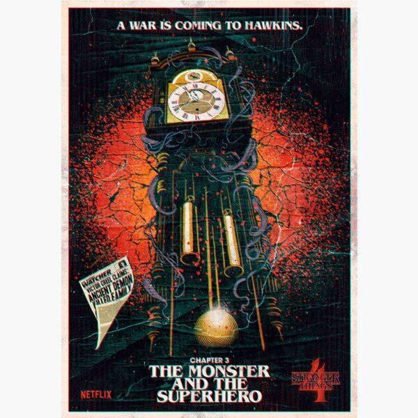 Κινηματογραφικές Αφίσες - Stranger Things, The Monster and the Super Hero