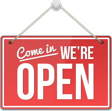 We are Open