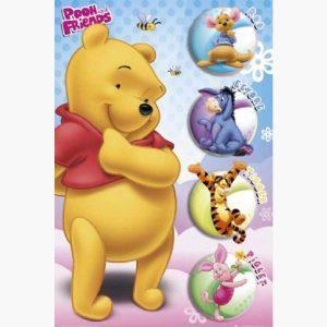 Παιδικές Αφίσες - Winnie the Pooh, Pooh Bear and Friends