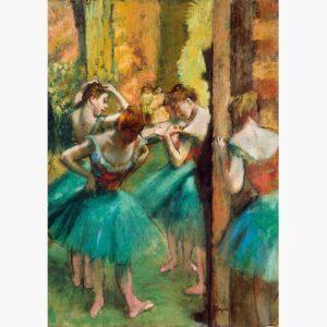 Puzzle - Degas, Dancers, Pink and Green, 1890