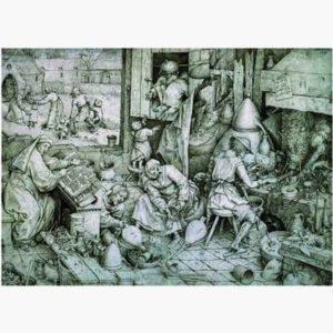 Puzzle - Bruegel, The Alchemists