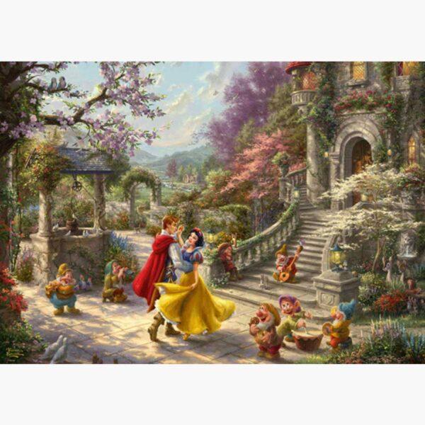 Puzzle - Thomas Kinkade - Snow White, Dancing in the Sunlight