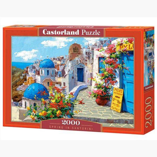 Puzzle - Spring in Santorini